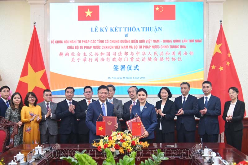 Việt Nam - Trung Quốc: Đưa quan hệ hợp tác pháp luật và tư pháp lên tầm cao mới